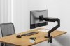 Digitus Ramię biurkowe pojedyncze z zaciskiem i sprężyną mechaniczną 1x LCD max. 49 20kg, VESA: 75x75, 100x100, czarne